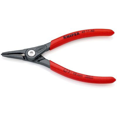 Knipex Circlip Pliers, 140 mm Overall, Straight Tip