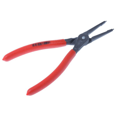 Knipex Circlip Pliers, 180 mm Overall, Straight Tip