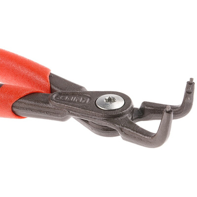 Knipex Circlip Pliers, 130 mm Overall, Angled Tip
