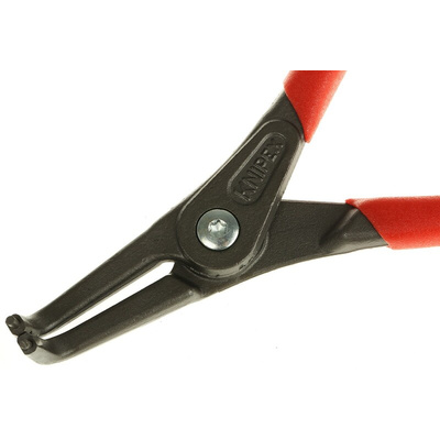 Knipex Circlip Pliers, 210 mm Overall, Angled Tip