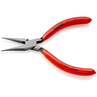 Knipex 32 11 Long Nose Pliers, 135 mm Overall, Straight Tip, 34mm Jaw