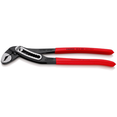 Knipex Alligator® Water Pump Pliers, 300 mm Overall, Flat, Straight Tip, 60mm Jaw