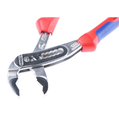 Knipex Alligator® Water Pump Pliers, 180 mm Overall, Flat, Straight Tip, 36mm Jaw