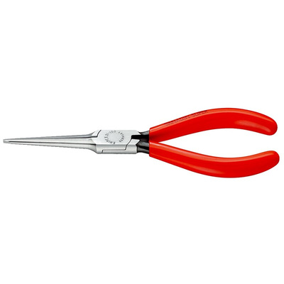 Knipex 31 11 Long Nose Pliers, 160 mm Overall, Straight Tip, 55mm Jaw