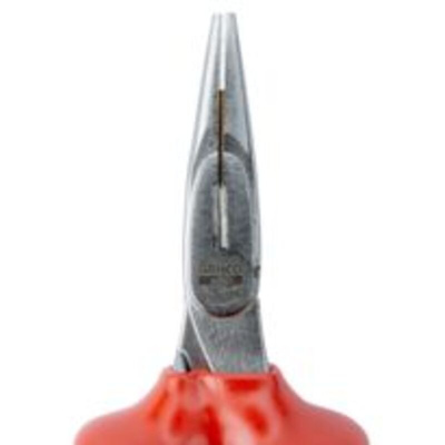 Bahco Long Nose Pliers, 200 mm Overall, Straight Tip, 72mm Jaw