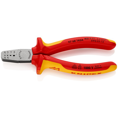 Knipex Crimping Tool, 145 mm Overall