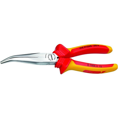 Gedore 1552147 Long Nose Pliers, 200 mm Overall, Straight Tip, 70,5mm Jaw