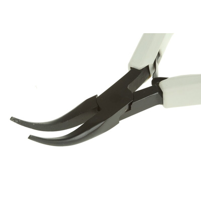 Facom MICRO-TECH 403.MT Electronics Pliers, Long Nose Pliers, 150 mm Overall, Bent Tip, 42mm Jaw