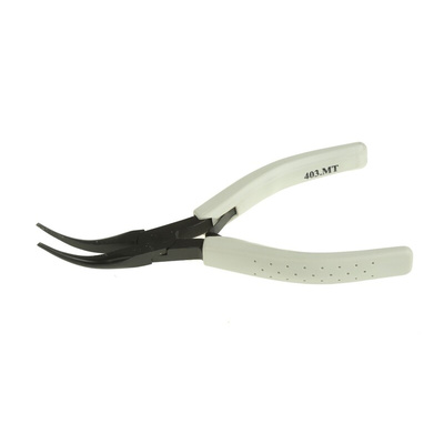 Facom MICRO-TECH 403.MT Electronics Pliers, Long Nose Pliers, 150 mm Overall, Bent Tip, 42mm Jaw
