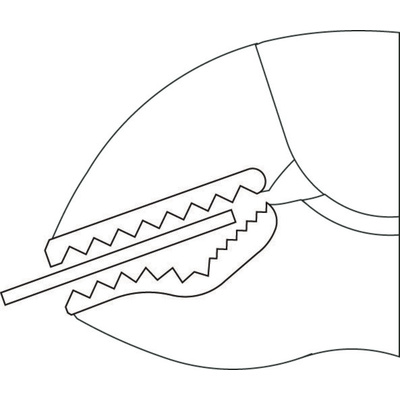 Gedore 5-Piece Locking Pliers, 185 mm Overall