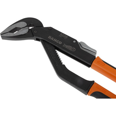 Bahco Water Pump Pliers, 400 mm Overall, 67mm Jaw