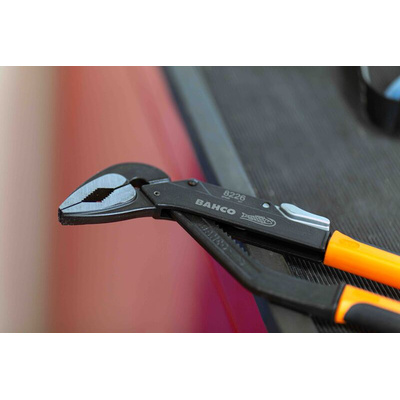 Bahco Water Pump Pliers, 400 mm Overall, 67mm Jaw