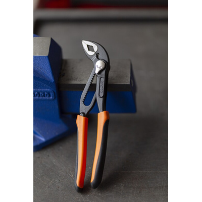 Bahco Water Pump Pliers, 200 mm Overall, 45mm Jaw