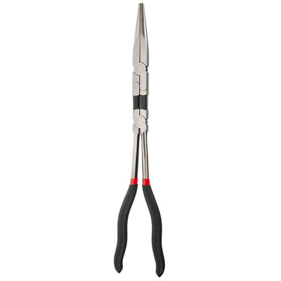 Facom Long Nose Pliers, 340 mm Overall, Straight Tip, 81mm Jaw