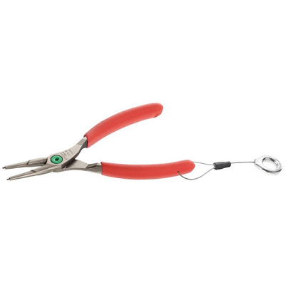 Facom Circlip Pliers, 140 mm Overall, Straight Tip