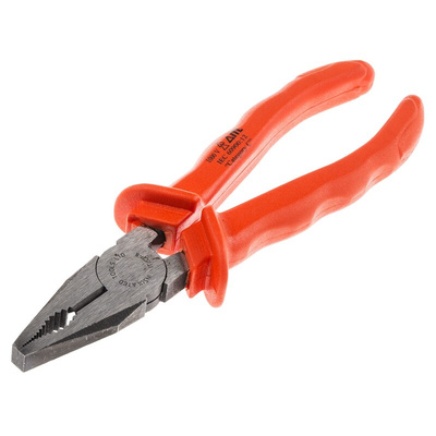 ITL Insulated Tools Ltd Combination Pliers, 240 mm Overall, Straight Tip, VDE/1000V