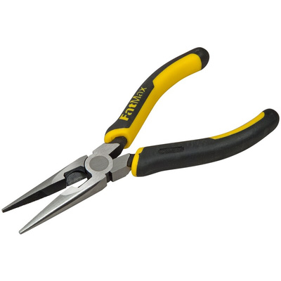 Stanley FatMax Long Nose Pliers, 160 mm Overall, Straight Tip