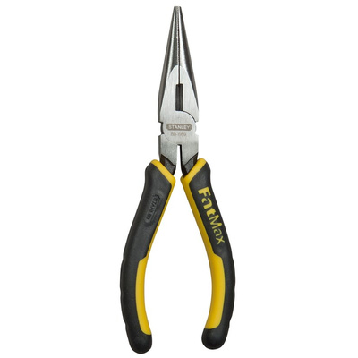 Stanley FatMax Long Nose Pliers, 160 mm Overall, Straight Tip