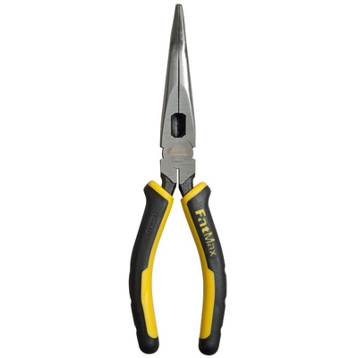 Stanley FatMax Long Nose Pliers, 200 mm Overall, Straight Tip