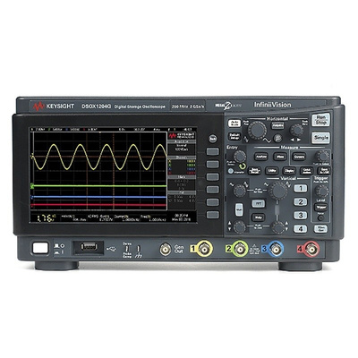 Keysight Technologies D1200BW3A Oscilloscope Software Upgrade Bandwidth, For Use With DSOX1204A Oscilloscopes,