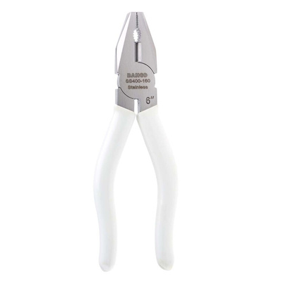Bahco Combination Pliers, 160 mm Overall, Straight Tip