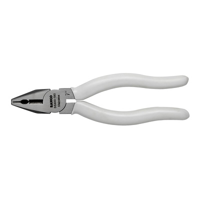 Bahco Combination Pliers, 180 mm Overall, Straight Tip