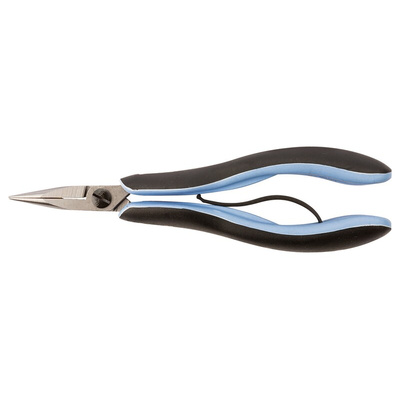 Lindstrom Long Nose Pliers, 158.5 mm Overall, 31,5mm Jaw, ESD