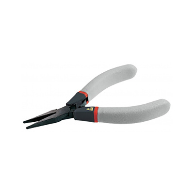 Facom Flat Nose Pliers, 125 mm Overall, Straight Tip, ESD