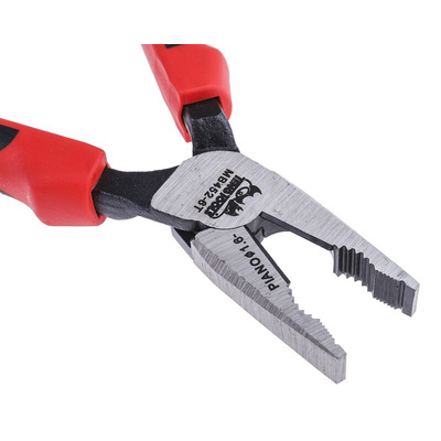 Teng Tools Combination Pliers, 197 mm Overall, Straight Tip, 11mm Jaw