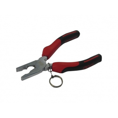 SAM Combination Pliers, 185 mm Overall, Straight Tip, 37mm Jaw