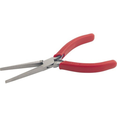SAM Long Nose Pliers, 175 mm Overall, Flat Tip, 68mm Jaw