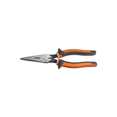 Klein Tools Long Nose Pliers, 223 mm Overall, Straight Tip, 59mm Jaw