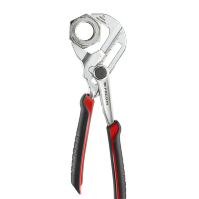 Facom PWF250 Plier Wrench, 250 mm Overall, Angled Tip