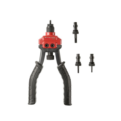 Facom Water Pump Pliers, 335 mm Overall, Angled Tip, 50mm Jaw, ESD