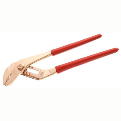 Facom Water Pump Pliers, 250 mm Overall, Angled Tip, 36mm Jaw
