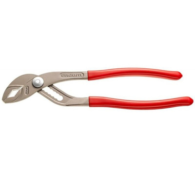 Facom Water Pump Pliers, 310 mm Overall, Bent Tip, 75mm Jaw