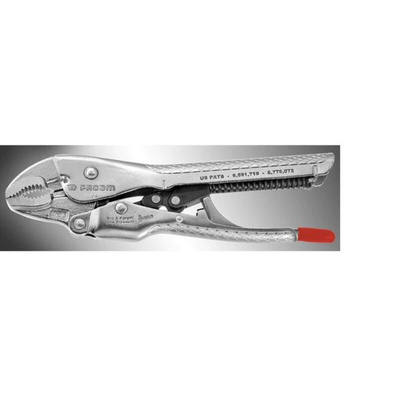 Facom 580 Locking Pliers, Straight Tip