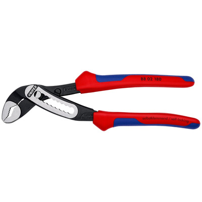 Knipex Alligator Water Pump Pliers, 180 mm Overall, Angled Tip