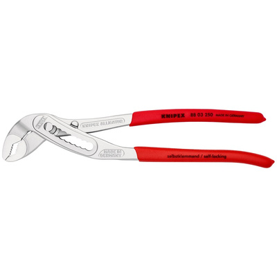 Knipex Alligator Water Pump Pliers, 245 mm Overall, Angled Tip