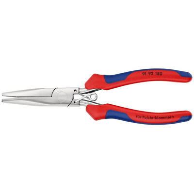 Knipex 91 92 180 Pliers, 180 mm Overall, Straight Tip