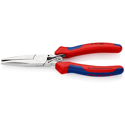 Knipex 91 92 180 Pliers, 180 mm Overall, Straight Tip