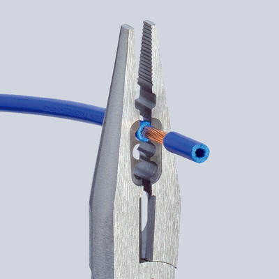 Knipex 13 02 160 Pliers, 160 mm Overall, Straight Tip