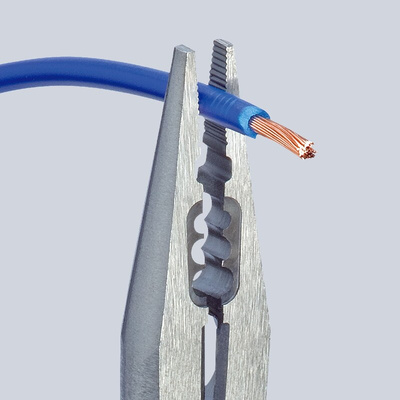 Knipex 13 02 160 Pliers, 160 mm Overall, Straight Tip