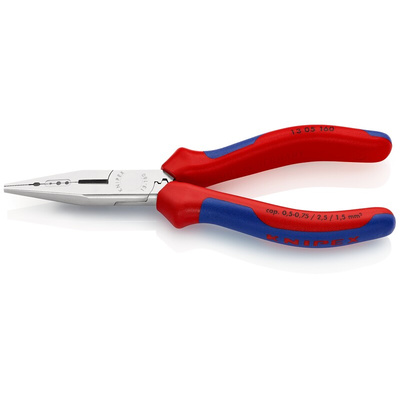 Knipex 13 05 160 Pliers, 160 mm Overall, Straight Tip