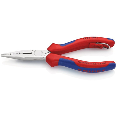 Knipex 13 81 200 Pliers, 200 mm Overall, Straight Tip