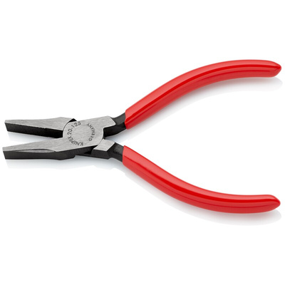 Knipex 20 01 125 Nose pliers, 125 mm Overall, Flat, Straight Tip, 27mm Jaw