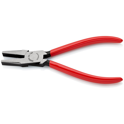 Knipex 20 01 180 Nose pliers, 180 mm Overall, Flat, Straight Tip, 35mm Jaw