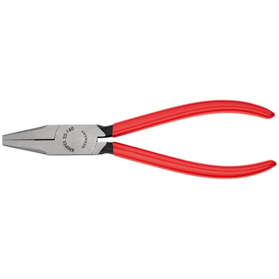 Knipex 20 01 180 Nose pliers, 180 mm Overall, Flat, Straight Tip, 35mm Jaw