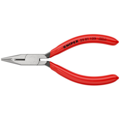 Knipex Nose pliers, 125 mm Overall, Straight Tip, 27mm Jaw
