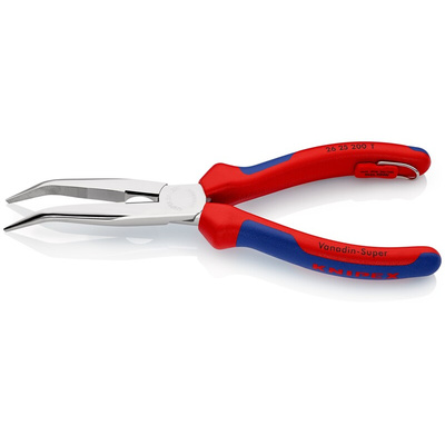 Knipex Nose pliers, 200 mm Overall, Angled Tip, 73mm Jaw